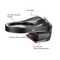 Loupe numérique Micro Mouse LED-UV.