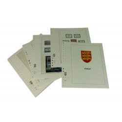 Feuilles préimprimées Lindner-T Jersey 2022-2024.