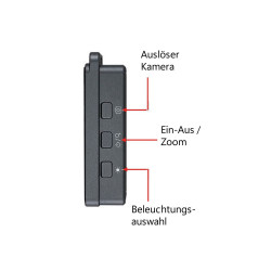Loupe cube numérique à poser LED-UV.