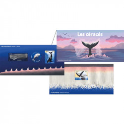 Bloc souvenir Les cétacés neuf**.