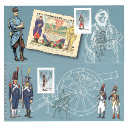 Blocs souvenirs N°69-74 Les soldats de plomb neuf**.