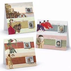 Blocs souvenirs N°83-88 Masques de théâtre neuf**.