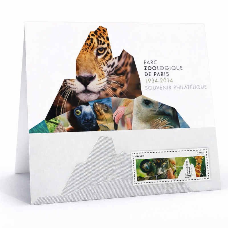 Bloc souvenir N°96 Parc zoologique de Paris neuf**.