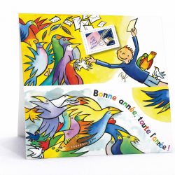 Bloc souvenir N°100 Bonne année 2015 neuf**.