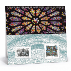 Bloc souvenir N°109 Basilique cathédrale de Saint-Denis neuf**.