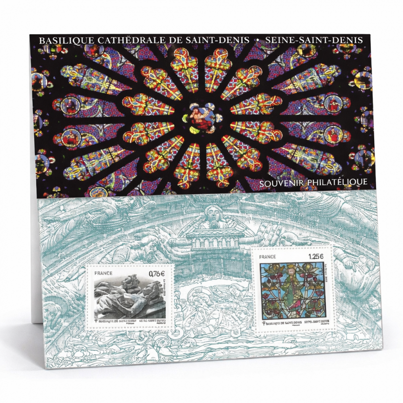 Bloc souvenir N°109 Basilique cathédrale de Saint-Denis neuf**.