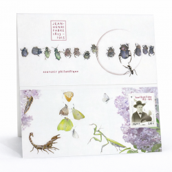 Bloc souvenir N°112 Jean-Henri Fabre neuf**.