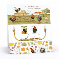 Blocs souvenirs N°115-115A Les coqs de France neuf**.