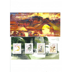 Blocs souvenirs N°123 Les douze signes neuf**.