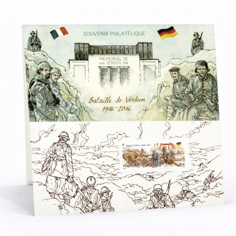 Bloc souvenir N°126 La bataille de Verdun neuf**.