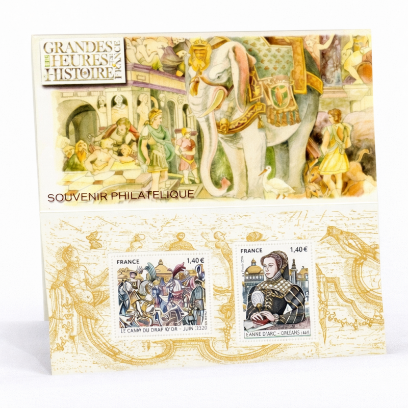 Bloc souvenir N°127 Histoire de France neuf**.