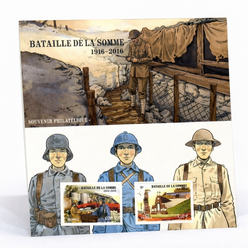 Bloc souvenir N°128 Bataille de la Somme neuf**.