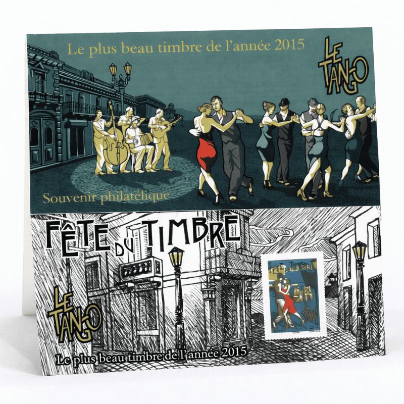 Bloc souvenir N°129 Le tango neuf**.