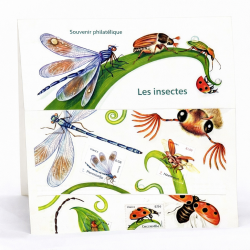 Blocs souvenirs N°134 Les insectes de nos jardins neuf**.