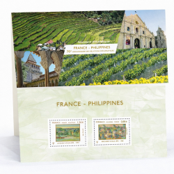 Bloc souvenir N°135 France-Philippines neuf**.