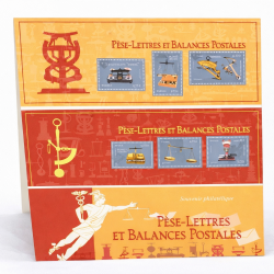 Blocs souvenirs N°140 Pèse-lettres et balances postales neuf**.