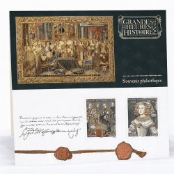Bloc souvenir N°142 Histoire de France neuf**.