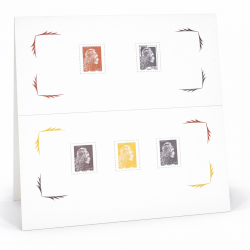 Blocs souvenirs N°145 Marianne l'engagée neuf**.