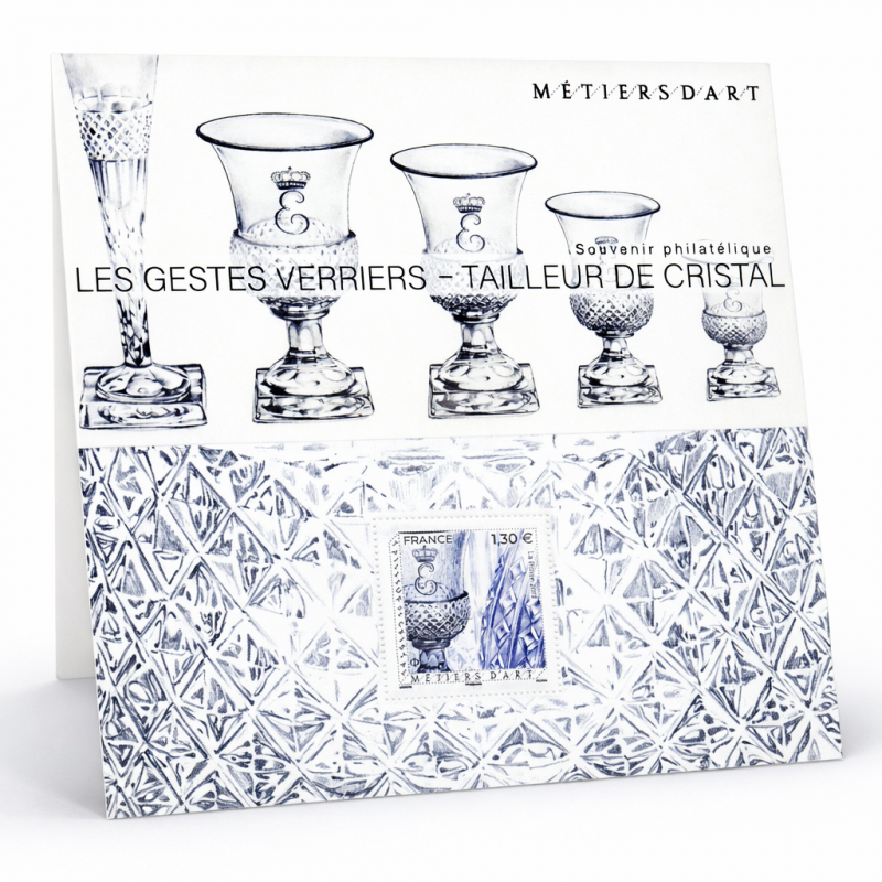 Bloc souvenir N°152 Tailleurs de cristal neuf**.