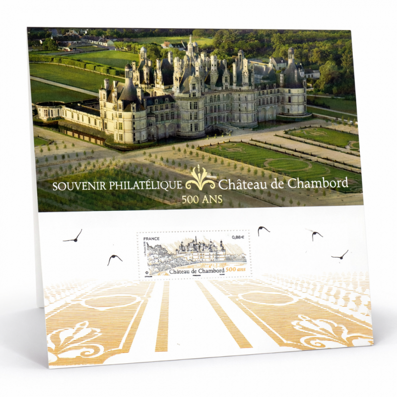 Bloc souvenir N°156 Château de Chambord neuf**.