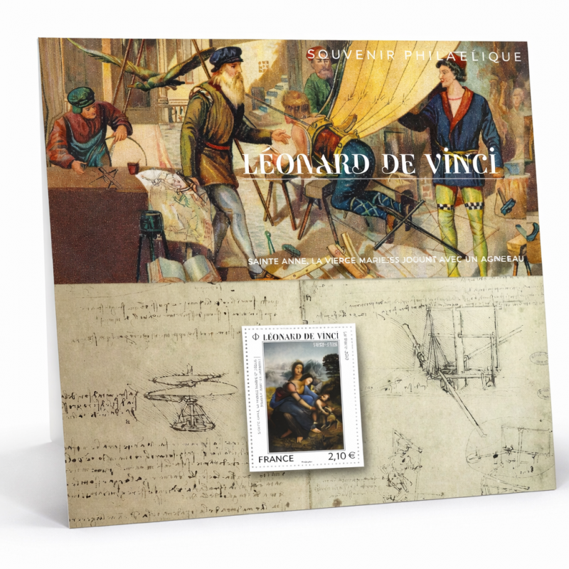 Bloc souvenir N°160 Léonard de Vinci neuf**.