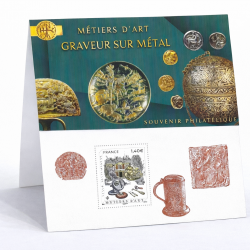 Bloc souvenir N°172 Graveur sur métal neuf**.