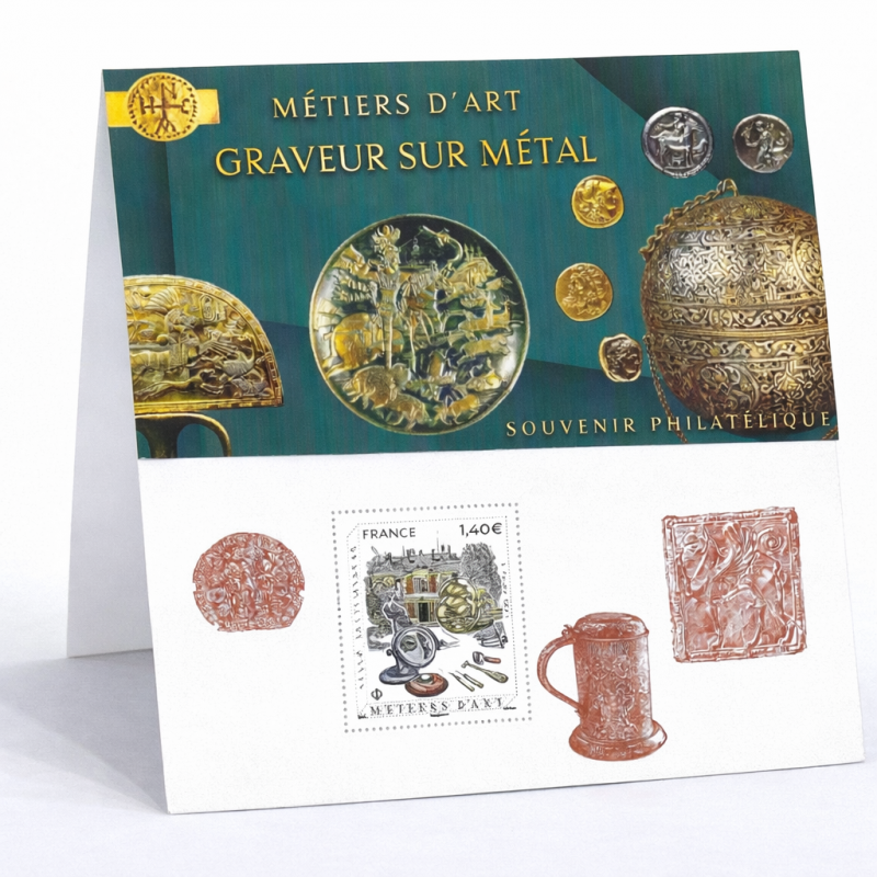 Bloc souvenir N°172 Graveur sur métal neuf**.