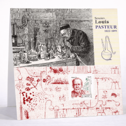 Bloc souvenir N°188 Louis Pasteur neuf**.