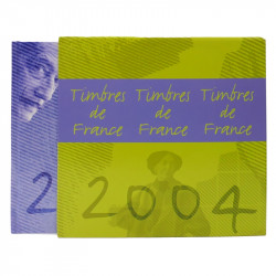 Livre des timbres de France de l'année 2004.