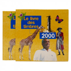 Livre des timbres de France de l'année 2000.