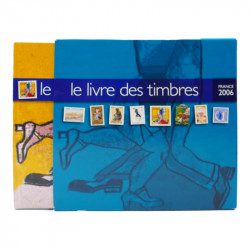 Livre des timbres de France de l'année 2006.