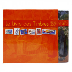 Livre des timbres de France de l'année 2007.