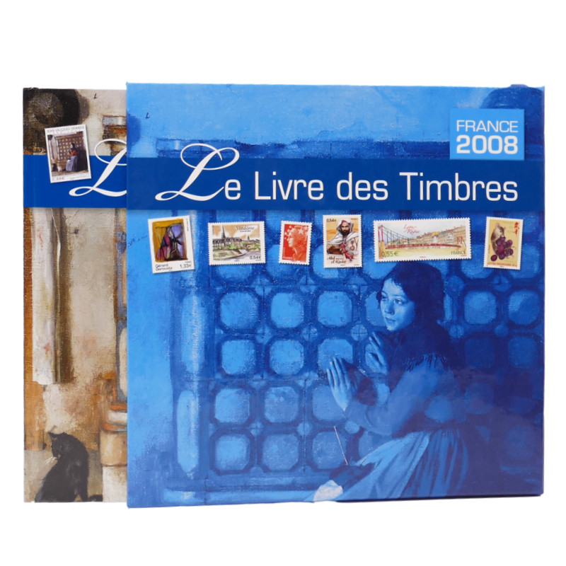 Livre des timbres de France de l'année 2008. - Philantologie