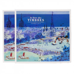 Livre des timbres de France de l'année 2014.