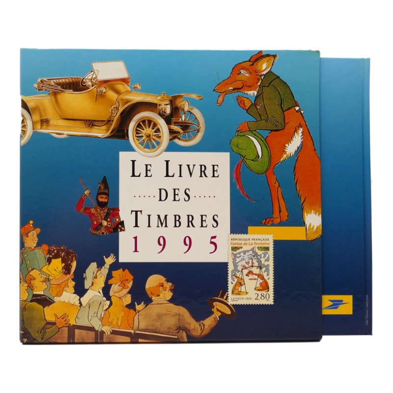 Livre des timbres de France de l'année 1995.