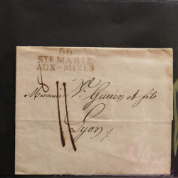 Collection Marcophilie d'Alsace classique 1809-1945 en un album.