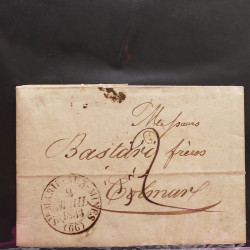 Collection Marcophilie d'Alsace classique 1809-1945 en un album.