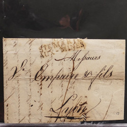 Collection Marcophilie d'Alsace classique 1809-1945 en un album.