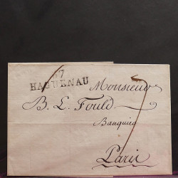 Collection Marcophilie d'Alsace classique 1809-1945 en un album.