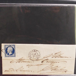 Collection Marcophilie d'Alsace classique 1809-1945 en un album.