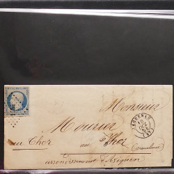 Collection Marcophilie d'Alsace classique 1809-1945 en un album.