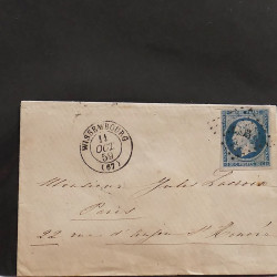 Collection Marcophilie d'Alsace classique 1809-1945 en un album.