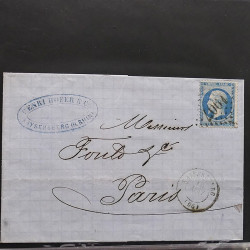 Collection Marcophilie d'Alsace classique 1809-1945 en un album.