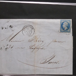 Collection Marcophilie d'Alsace classique 1809-1945 en un album.