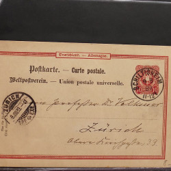 Collection Marcophilie d'Alsace classique 1809-1945 en un album.