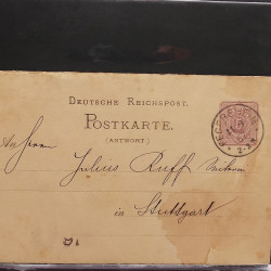 Collection Marcophilie d'Alsace classique 1809-1945 en un album.