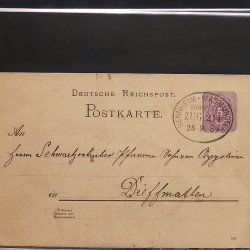 Collection Marcophilie d'Alsace classique 1809-1945 en un album.