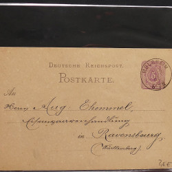 Collection Marcophilie d'Alsace classique 1809-1945 en un album.