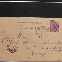 Collection Marcophilie d'Alsace classique 1809-1945 en un album.