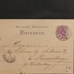 Collection Marcophilie d'Alsace classique 1809-1945 en un album.